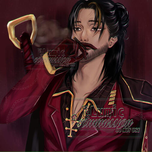 First male commission ✨️